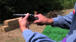 How to Grip a Single Action Revolver  Cowboy Action Shooting [upl. by Aihtnamas]