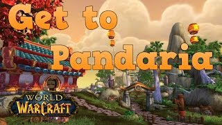 How to get to pandaria from Orgrimmar amp Stormwind [upl. by Margareta]