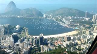 Worlds most Beautiful Approach Airbus Visual Approach in Rio [upl. by Redvers]