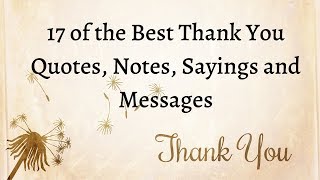 Thankful Quotes Notes Sayings and Messages [upl. by Josie735]