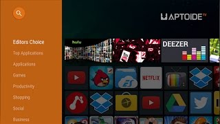 How to install Aptoide TV Market in Your Sony Android TV [upl. by Aranaj180]