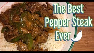 Quick Easy Pepper Steak by Chef Bae [upl. by Idoux]