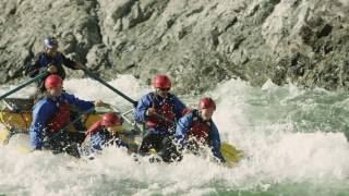 Whitewater Rafting on the Upper Quesnel River BC [upl. by Gaivn]