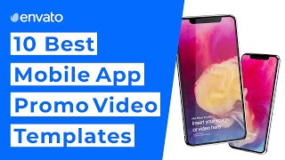 10 Best Mobile App Promo Video Templates 2021 [upl. by Kreiker]