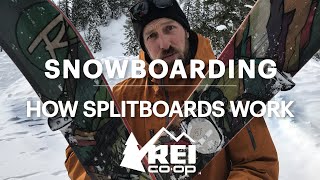 How Splitboards Work  REI [upl. by Anertal]