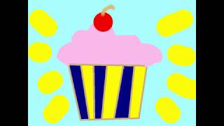 The Cupcake Song  Cute and fun song for kids [upl. by Noonan128]