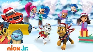 Warm amp Fuzzy Holiday Song Ft PAW Patrol Bubble Guppies Dora amp More  Nick Jr [upl. by Udell740]