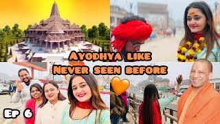 OMG 😱I Saw CM Yogi AdityaNath in Ayodhya 🥰 Bindass Kavya at New Ayodhya Ram Mandir [upl. by Chappell]