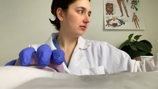 ASMR Seeing the GynecologistOvarian Cysts and Pelvic Pain [upl. by Faxun]