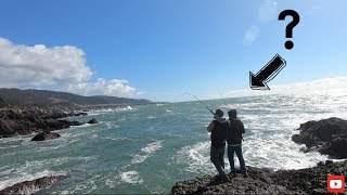 SHORE FISHING the California Coast for Rockfish [upl. by Nangatrad423]