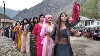 Hakkari düğünleri Taşbaşı köyü düğünleri şexani oremarya yeni halay 2021 Kurdish Wedding [upl. by Nylyram]