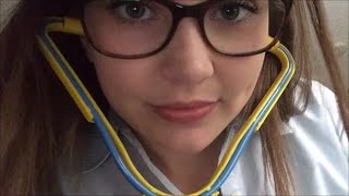 ASMR At Home Whispered Doctor Visit Roleplay [upl. by Clevey511]