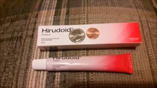 Hirudoid Cream Best For Bruises Swelling Scars Inflammed Veins Acne Scars [upl. by Kristal19]