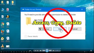 Prevent Folder from being Copied amp Deleted  Windows 8 amp 10 [upl. by Tedi]