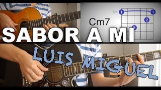 Sabor A Mi Luis Miguel Tutorial Cover  Acordes Mauro Martinez [upl. by Eleonore]