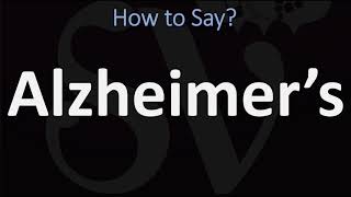 How to Pronounce Alzheimer’s CORRECTLY [upl. by Budge]