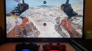 How To Split Screen On Warzone [upl. by Paymar]