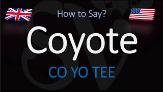 How to Pronounce Coyote  English American Pronunciation [upl. by Htebazil]