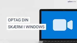 Optag din skærm i Windows 10 [upl. by Edmond]