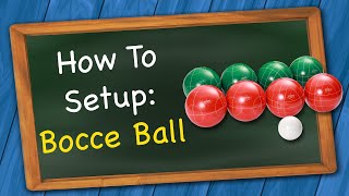 How to setup Bocce Ball [upl. by Losiram]