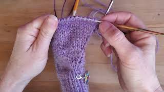 Tutoriel Tricot  Mitaines  Le gousset [upl. by Aikemit]