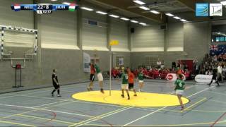 World Korfball Championships 2015  Netherlands v Hungary  Extended Highlights [upl. by Fayette730]