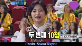 Twice Tzuyu Archery 2019  Perfect 10 [upl. by Yeltnerb]