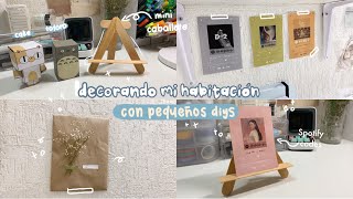 decorando mi habitación con pequeños DIY  aesthetic DIY ft SheinaArt [upl. by Ariday]