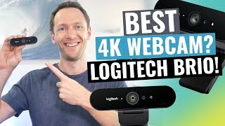 Logitech Brio Review Best 4K Webcam [upl. by Hiltan]