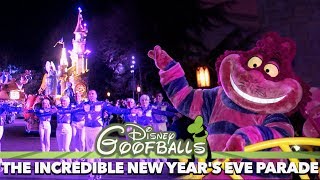 The Incredible New Years Eve Parade  Disneyland Paris 2018 [upl. by Margeaux]