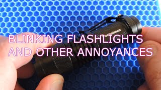 ANNOYING BLINKING FLASHLIGHTS AND HOW TO FIX [upl. by Stasny842]