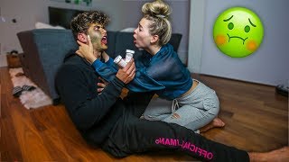 DEADLY ALLERGIC REACTION PRANK ON GIRLFRIEND SHE CRIES [upl. by Barnes]