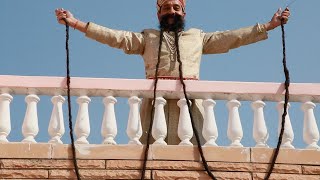 Man Has Worlds Longest Moustache [upl. by Jethro559]