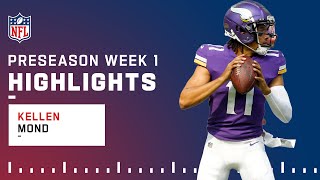 Kellen Mond Highlights from Preseason Week 1  Minnesota Vikings [upl. by Airdnaid]