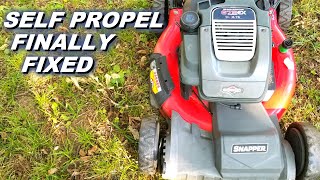 Fix your self propel Snapper mower [upl. by Ycrep957]