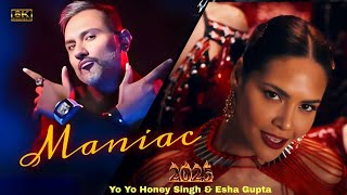 MANIAC  Bonus Track  fromquot Glory  I AM A MANIAC  HONEY SINGH NEW SONG​ esha HydraMusicSong [upl. by Quitt769]