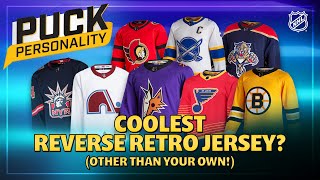 Coolest Reverse Retro Jersey Other Than Your Own  Puck Personality  NHL [upl. by Stevena]