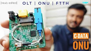 Fiber Optic Internet Connection OLT EPon GPon ONU FTTH Broad Band Internet Guidelines [upl. by Kong]