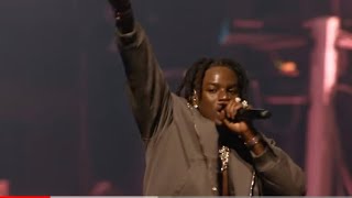 Rema  Calm Down Live Performance  The O2 Arena London [upl. by Garibald]