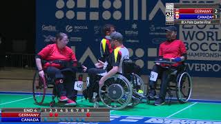 Liverpool 2018 World Boccia Championships  Day 6 highlights [upl. by Einnod]