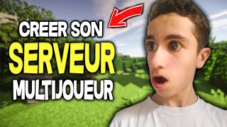 Créer un serveur MINECRAFT GRATUIT en multijoueur  2021 [upl. by Ane305]