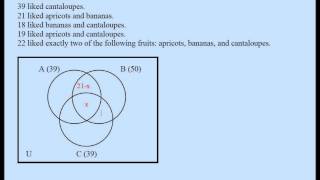 Venn Diagrams and Sets 03 [upl. by Hankins125]