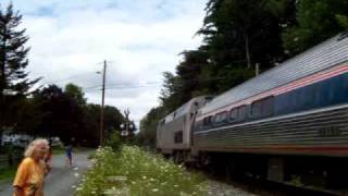 READ DESCRIPTION Duo Of Teenagers Force Amtrak 55 Into Emergency At Amherst MA [upl. by Bent664]