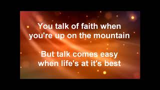 God On The Mountain Accompaniment Worship Lyrics Karaoke [upl. by Felicity592]