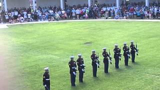 Marine Corps 21 shot salute [upl. by Ritch561]