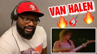 Van Halen  Eruption Guitar Solo  REACTION [upl. by Kciredorb]