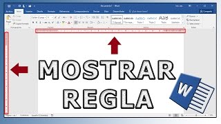 Como ver regla de Word en Office Word 2016 [upl. by Zaraf]