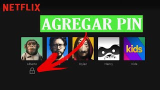 Como Poner Contraseña PIN a Cada Perfil de Usuario De Netflix 😲 2025 [upl. by Xaviera495]