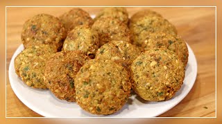 FALAFEL de Garbanzos  La RECETA Árabe más VEGANA [upl. by Hazeefah105]