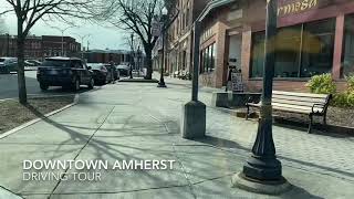 Amherst MA Downtown Tour [upl. by Atled252]